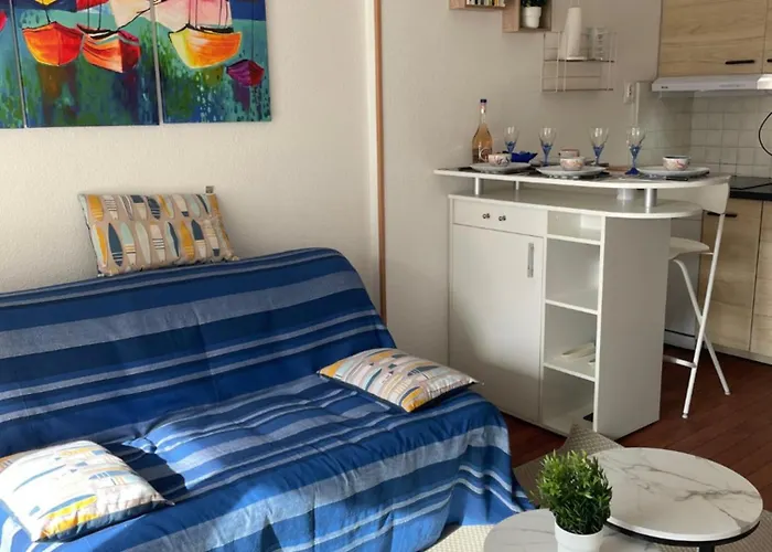 شقة T2 Direct Ocean 2 Piscines Parking Terrasse 9m2 لاكانو